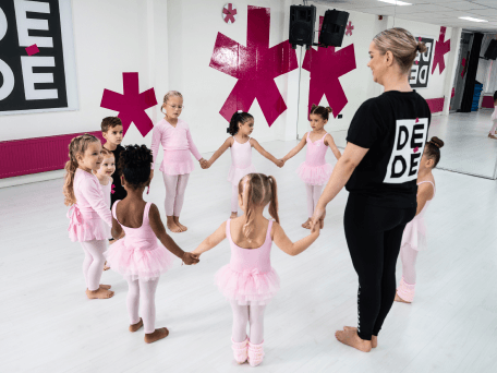 De allerkleinste in de kring de level 0-1 dance balletgroep
