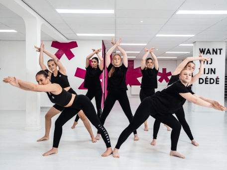 dance moves van de level 4-5 dance ballet groep